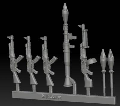 Russian Weapon Sprue